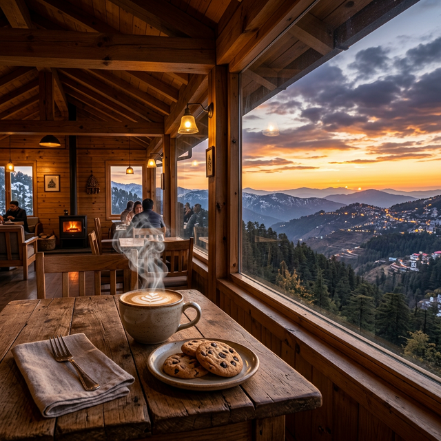 Cozy Cafeteria Interior